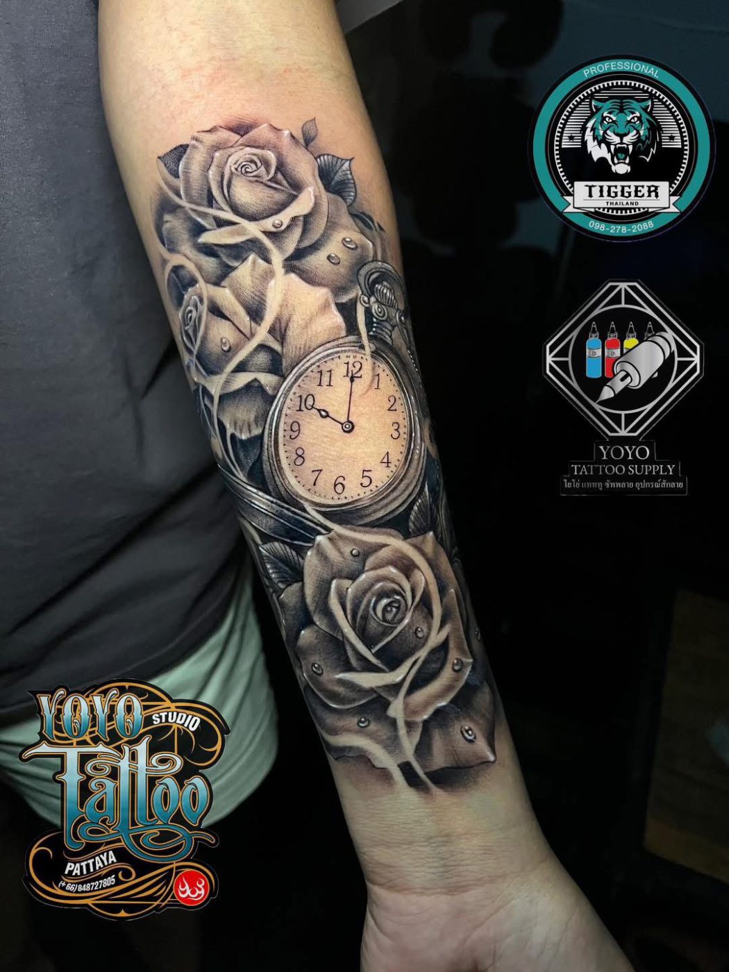 YoYo Tattoo Pattaya — ผลงานของเรา 11