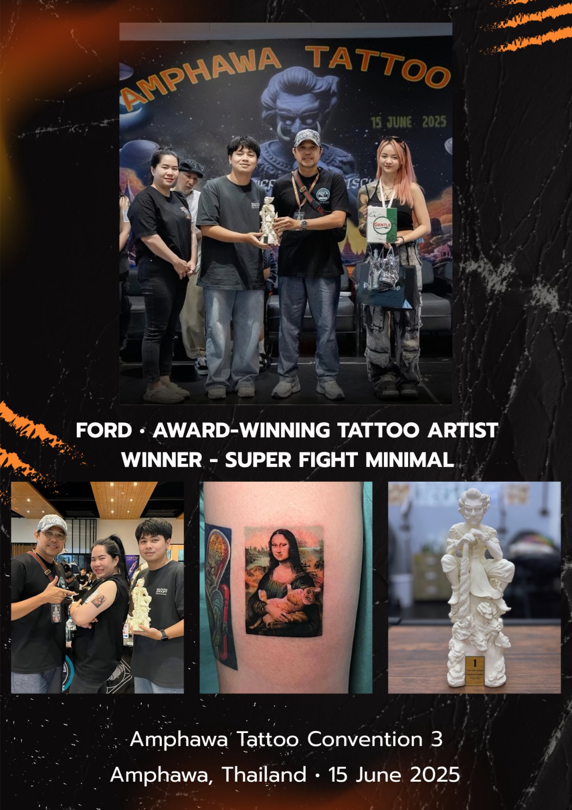 ผลงานลายสักจากสตูดิโอ YoYo Tattoo Pattaya 5